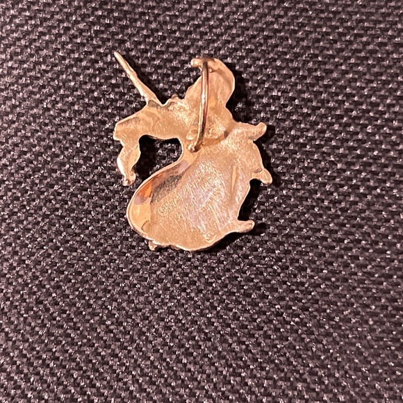 UNICORN | 14K gold pendant - Picture 2 of 3